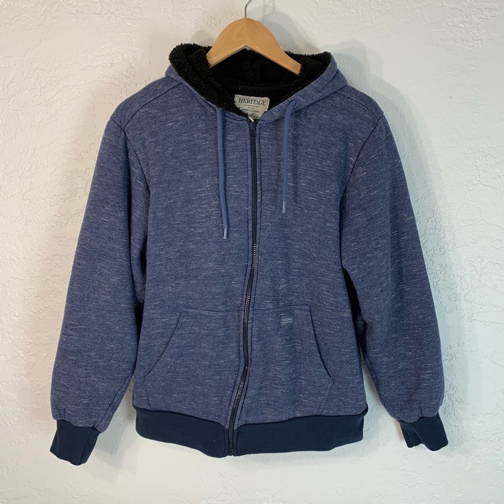 Heritage zip up sweater M